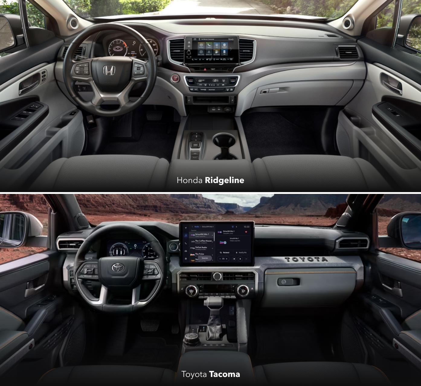 Toyota Tacoma vs. Honda Ridgeline Reliability & Safety