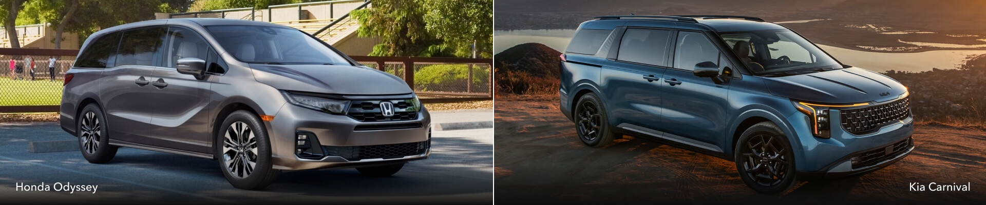Honda Odyssey Vs. Kia Carnival