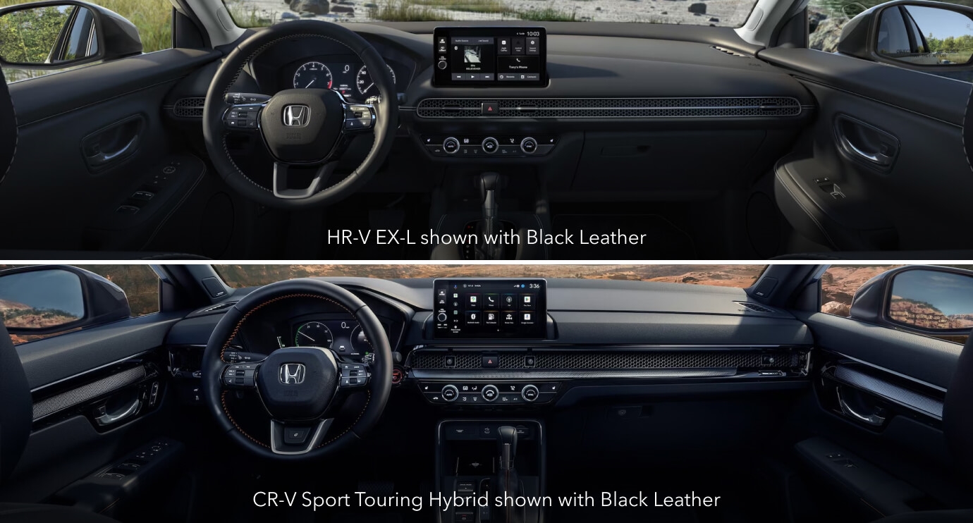 HR-V or the CR-V Interior Comfort & Tech Features