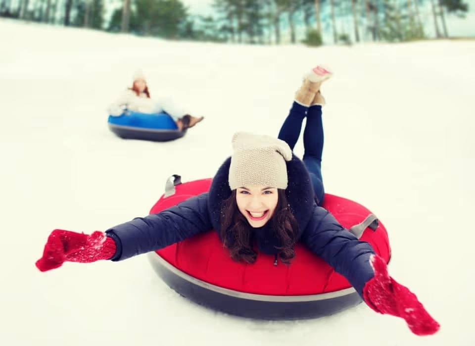 Late Night Glow Snow Tubing Trip