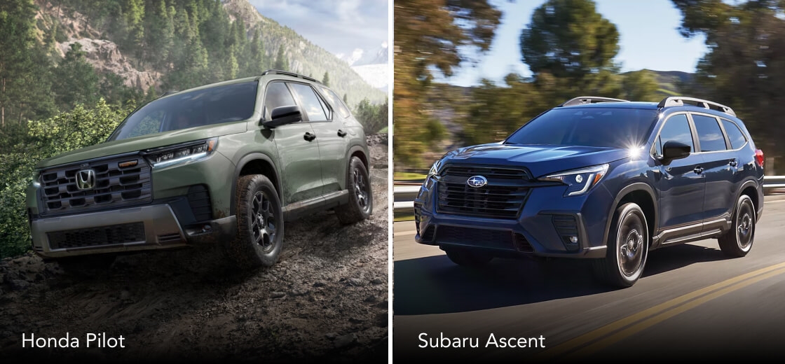 How Do the Honda Pilot vs. Subaru Ascent Compare?