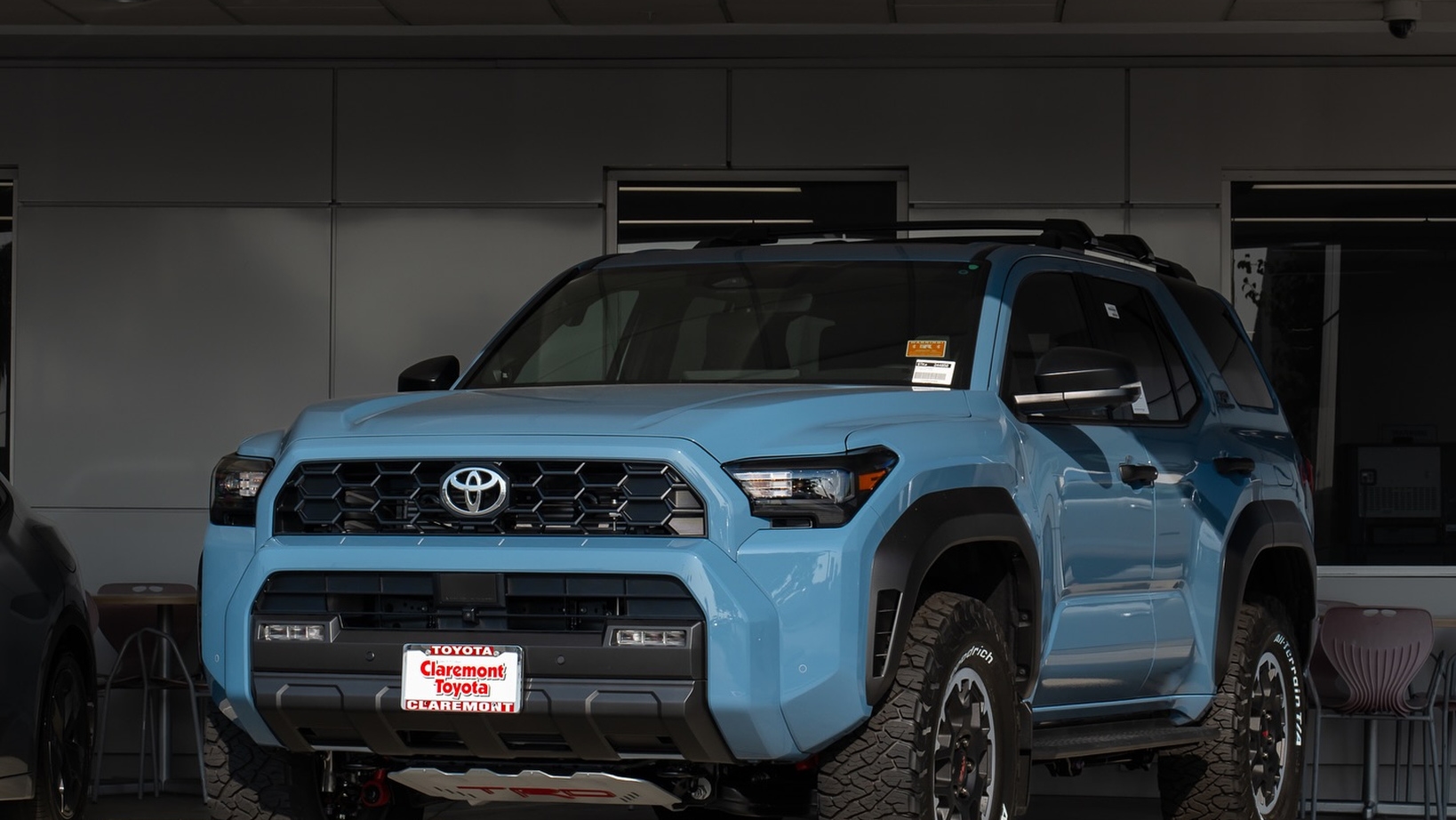 2026 Toyota 4Runner exterior front three-quarter view at Claremont Toyota in Los Angeles County