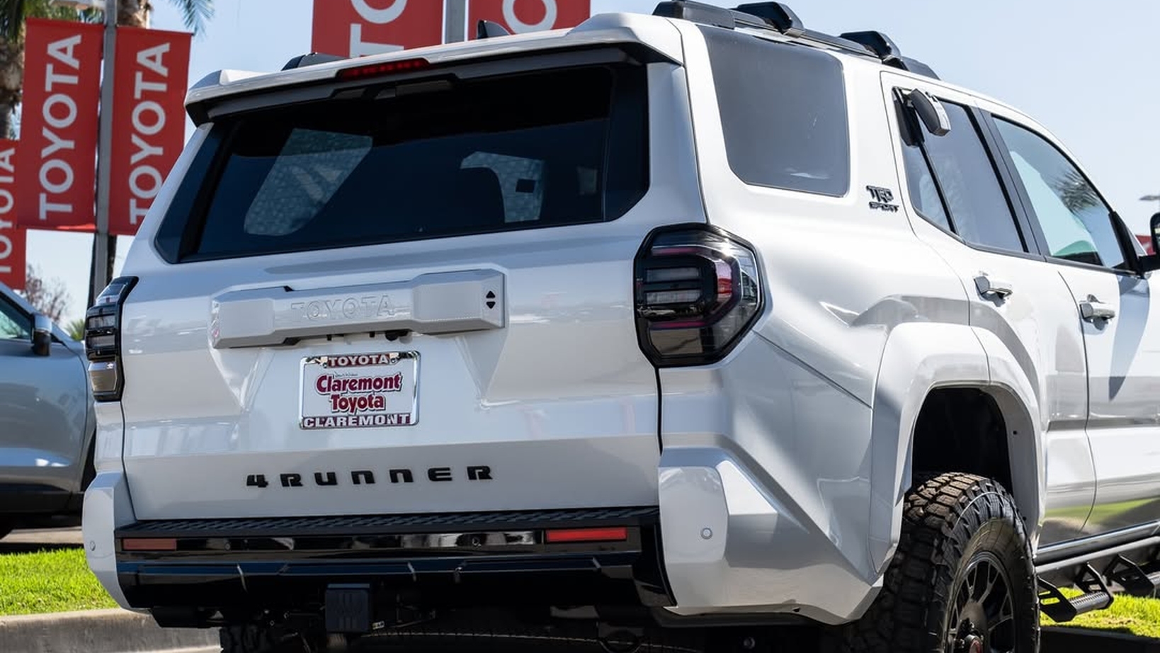 2026 Toyota 4Runner exterior side profile at Claremont Toyota in Los Angeles County