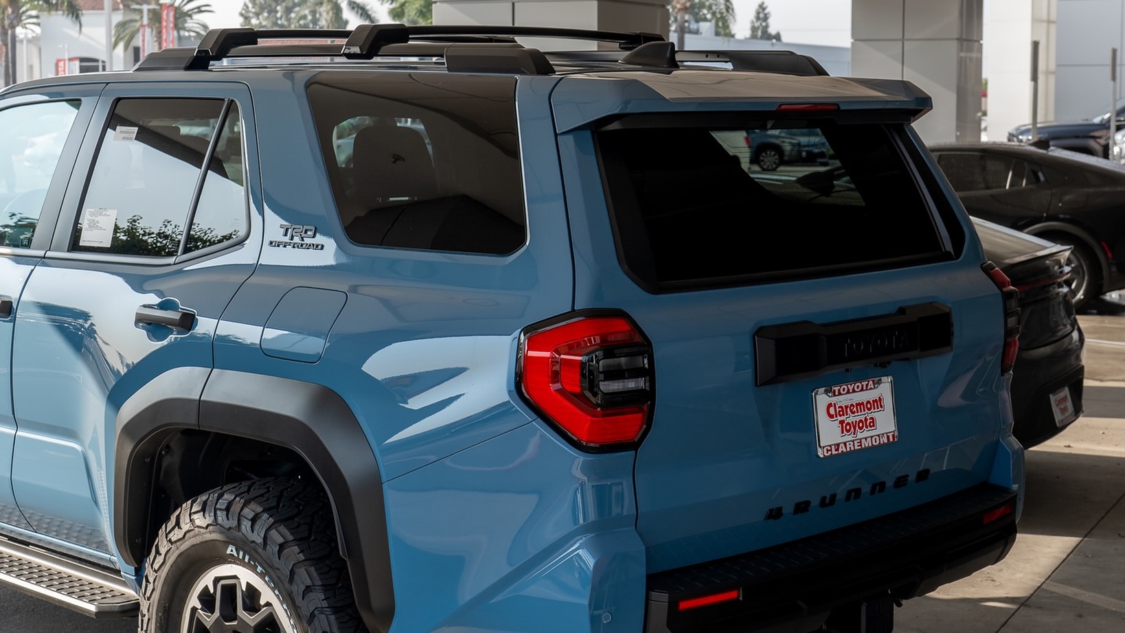 2026 Toyota 4Runner exterior side profile at Claremont Toyota in Los Angeles County