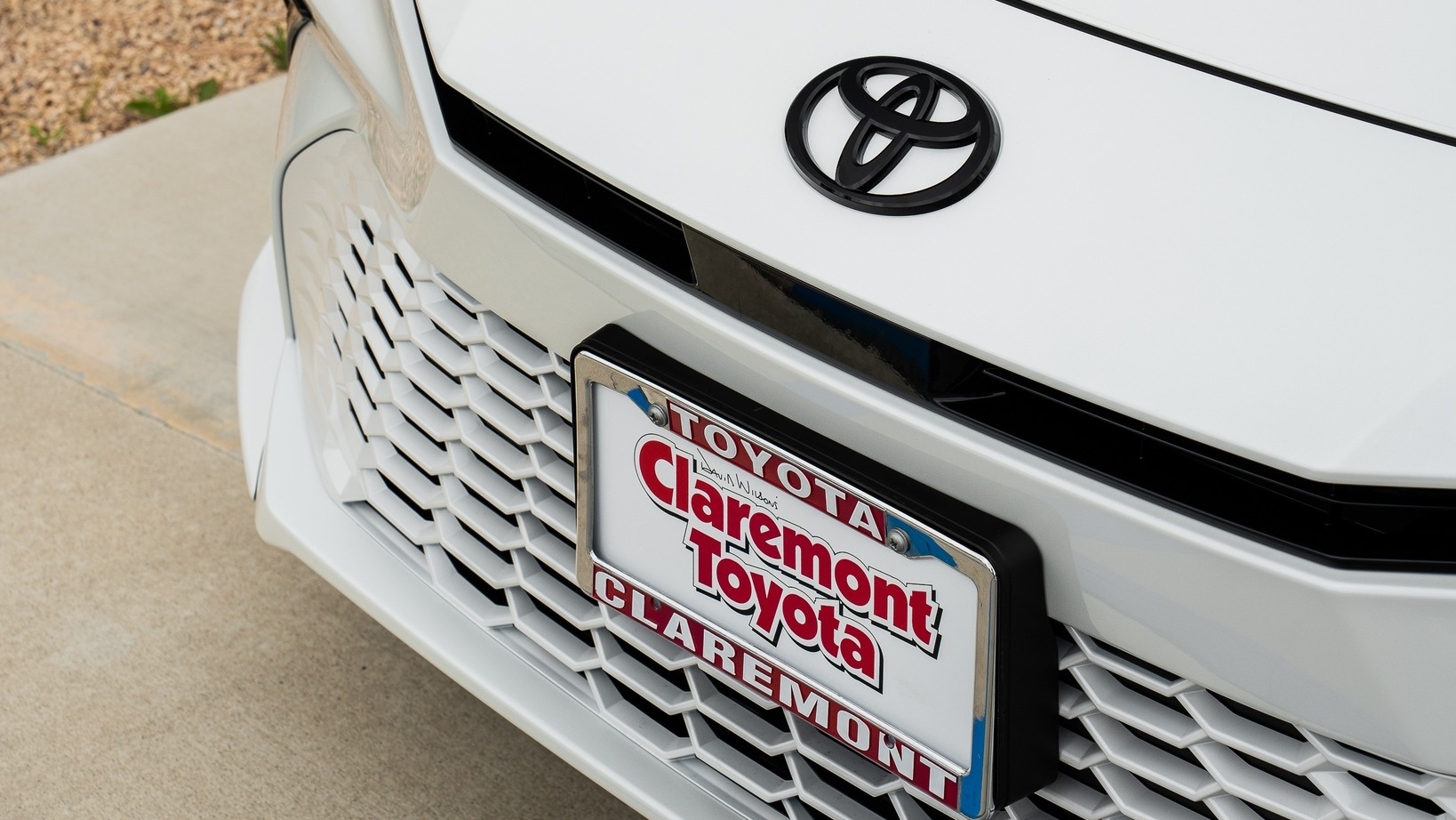 2026 Toyota Camry exterior front three-quarter view at Claremont Toyota in Los Angeles County