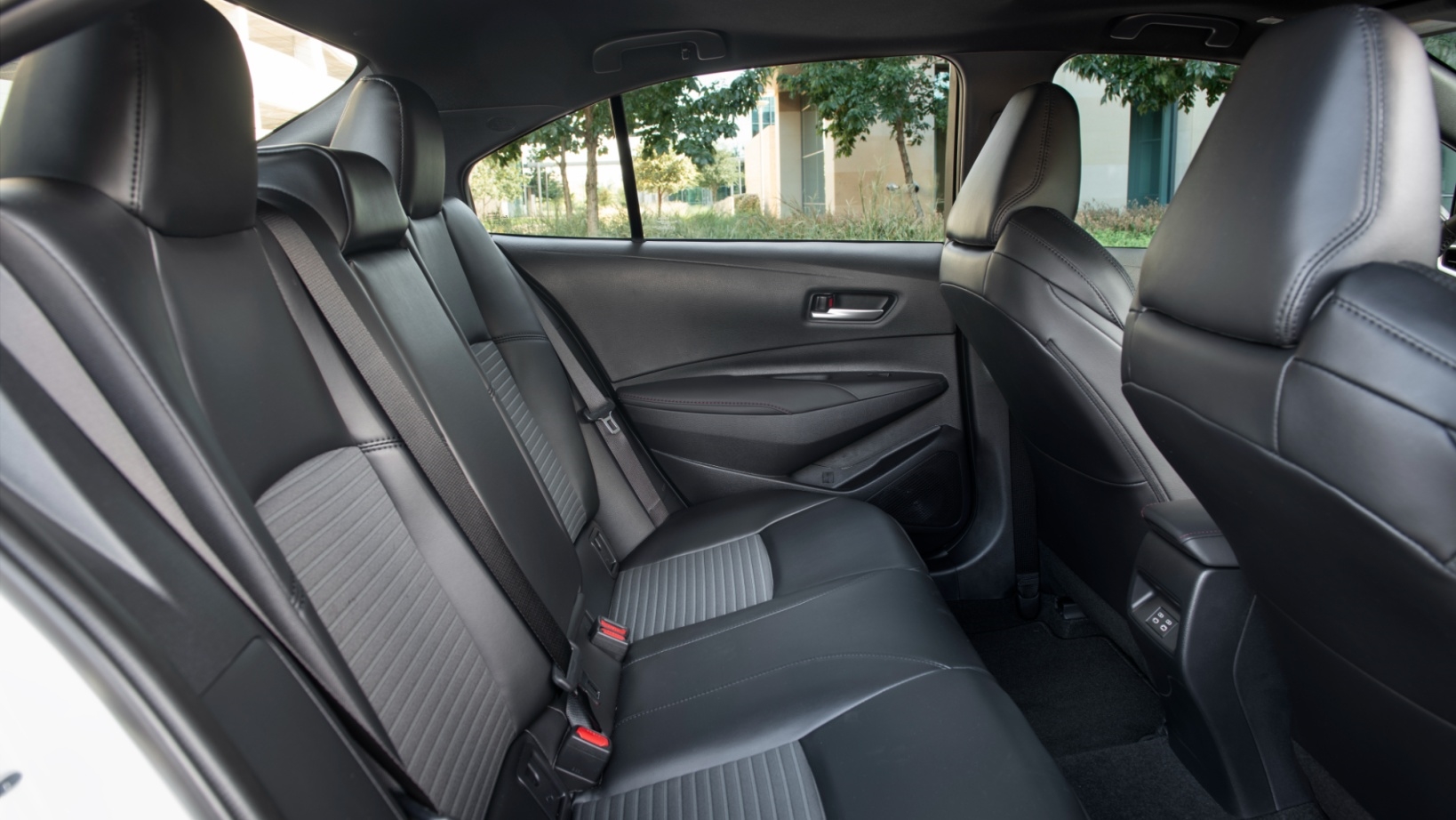 2026 Toyota Corolla interior detail at Claremont Toyota in Los Angeles County