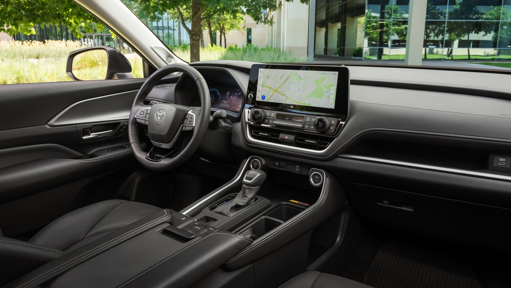 2026 Toyota Grand Highlander interior dashboard at Claremont Toyota in Los Angeles County