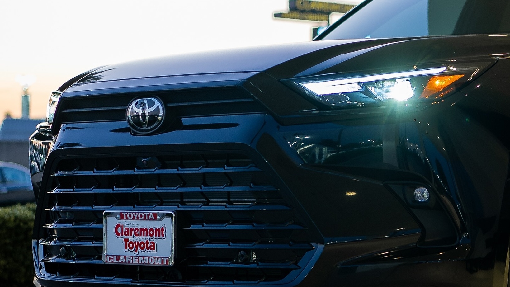 2026 Toyota Grand Highlander exterior side profile at Claremont Toyota in Los Angeles County