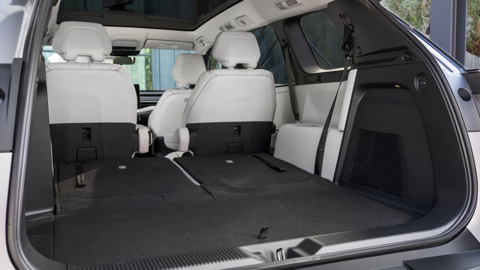 2026 Toyota Highlander interior detail at Claremont Toyota in Los Angeles County