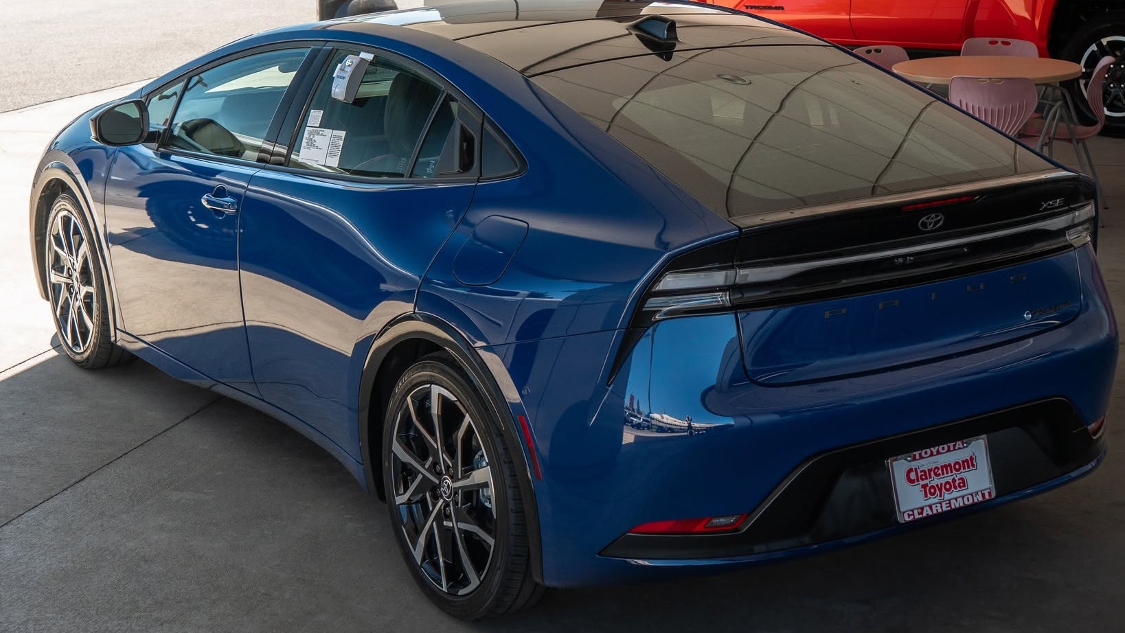 2026 Toyota Prius popular trim profile at Claremont Toyota in Los Angeles County