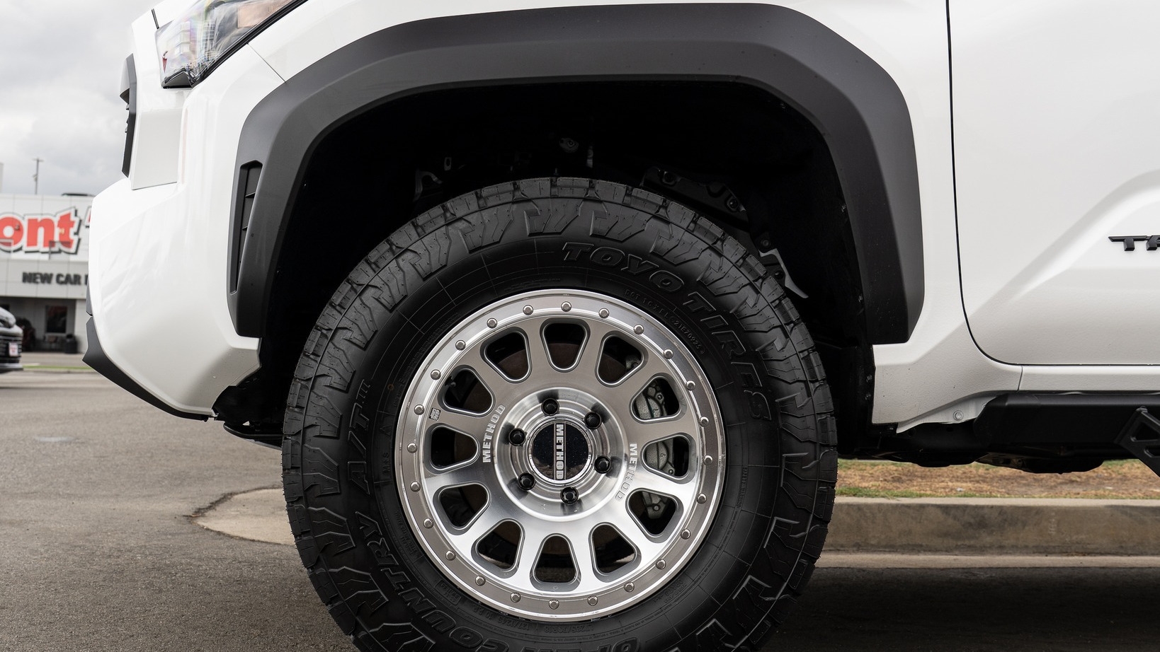 2026 Toyota Tacoma exterior front three-quarter view at Claremont Toyota in Los Angeles County