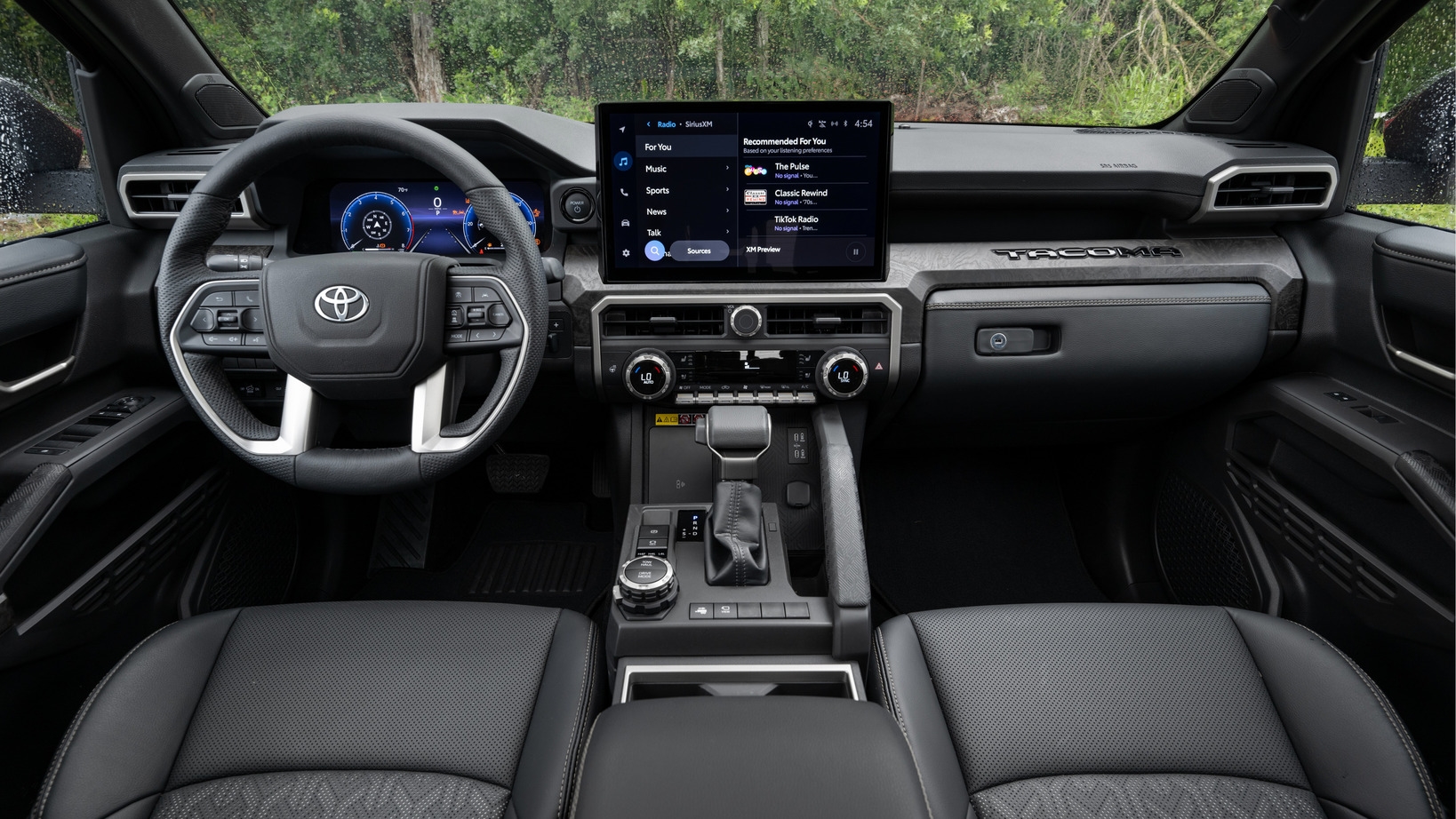 2026 Toyota Tacoma interior dashboard at Claremont Toyota in Los Angeles County