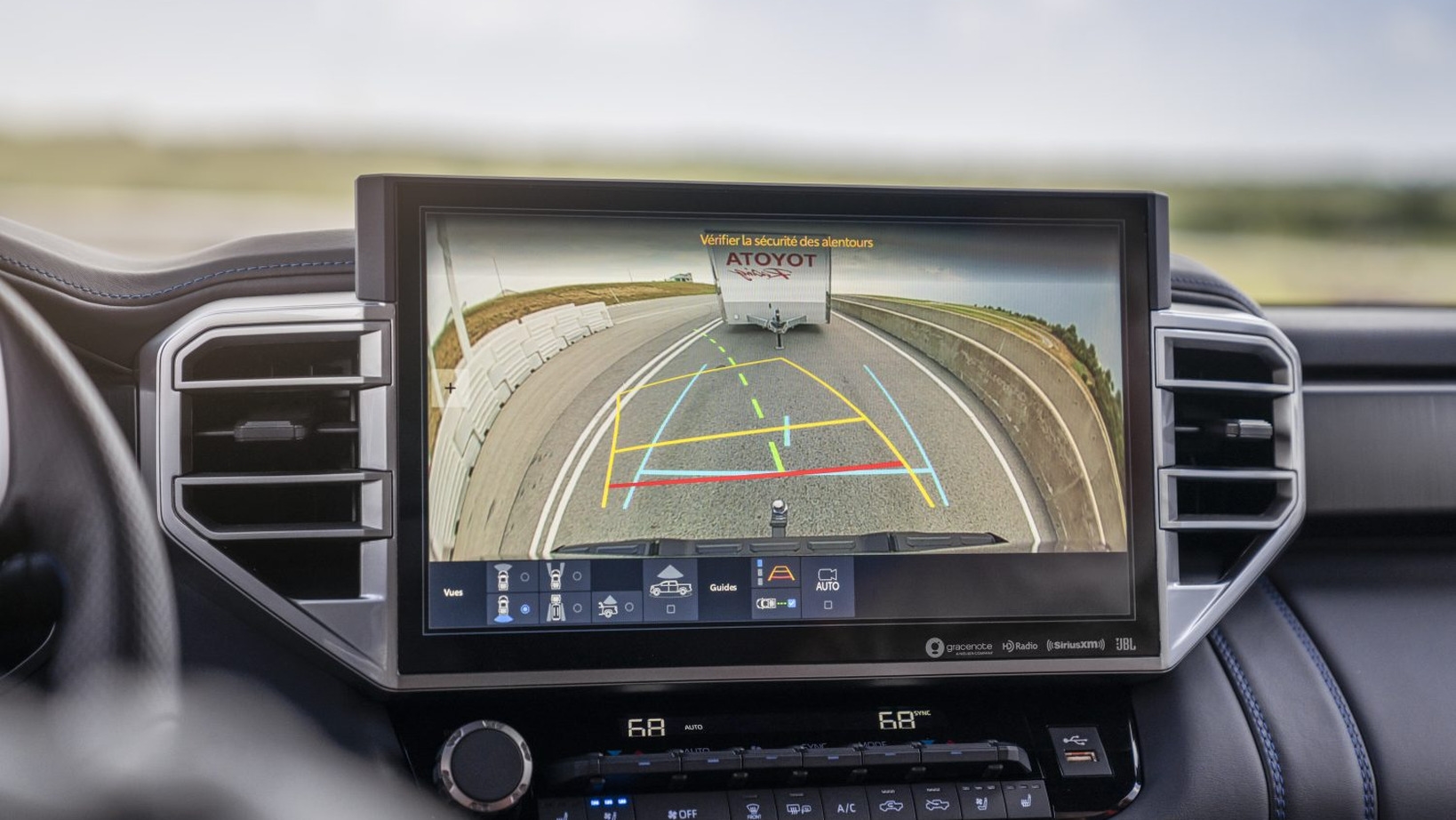 2026 Toyota Tundra interior dashboard at Claremont Toyota in Los Angeles County