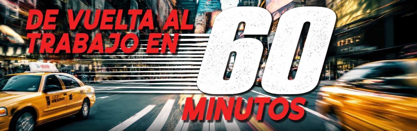 De vuelta al trabajo en 60 minutos