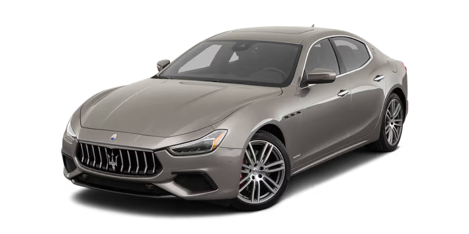 The elegant but sporty Maserati Ghibli