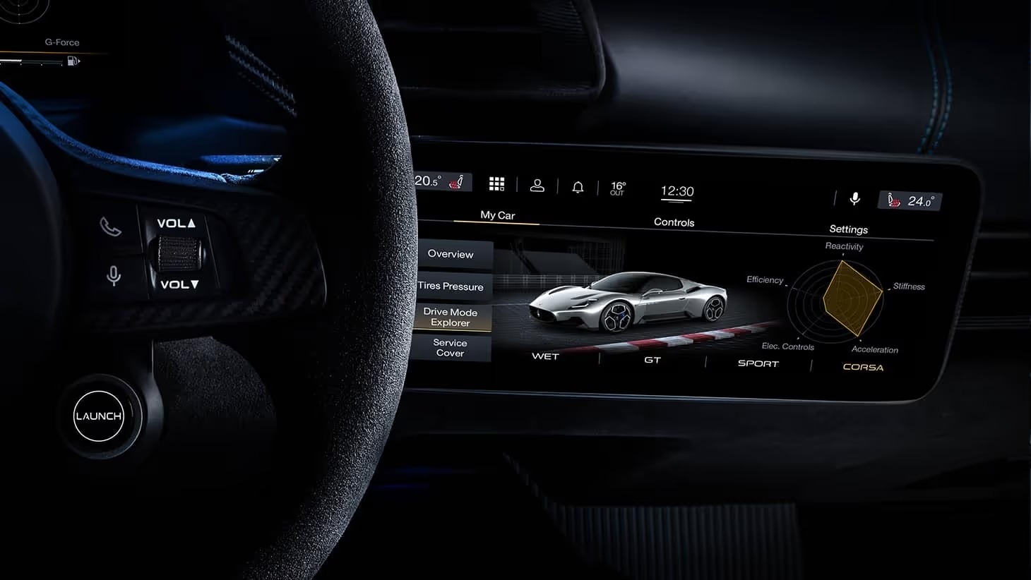 Maserati MC20 Interior
