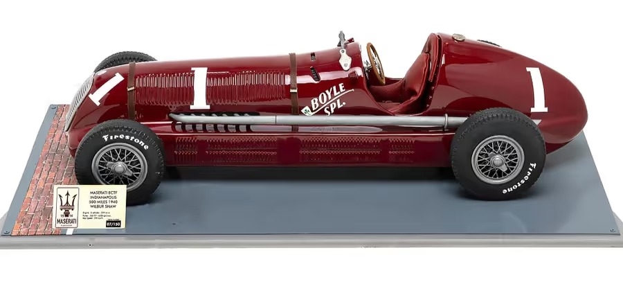 Maserati 8cm model
