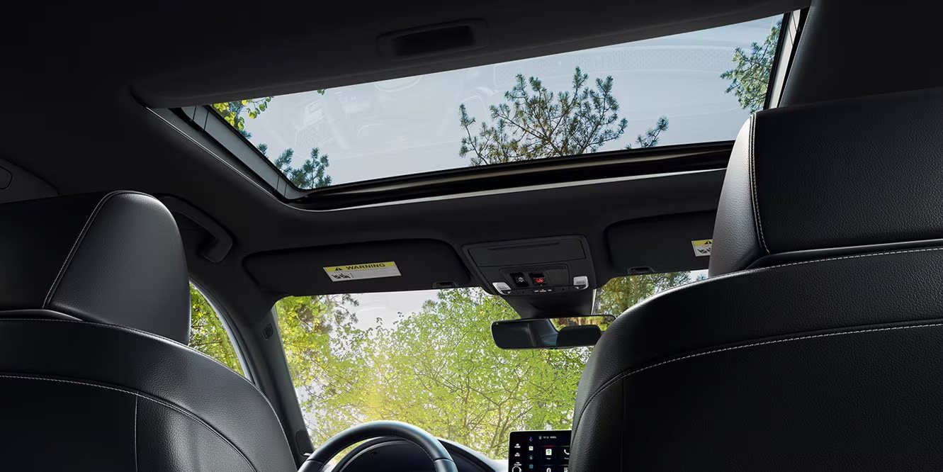 2026 Honda Civic interior sunroof open
