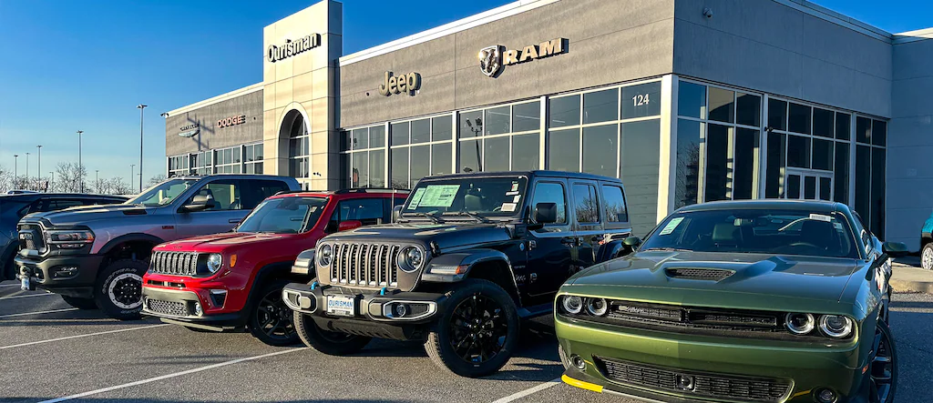 Car Shopping at Ourisman CDJR of Baltimore