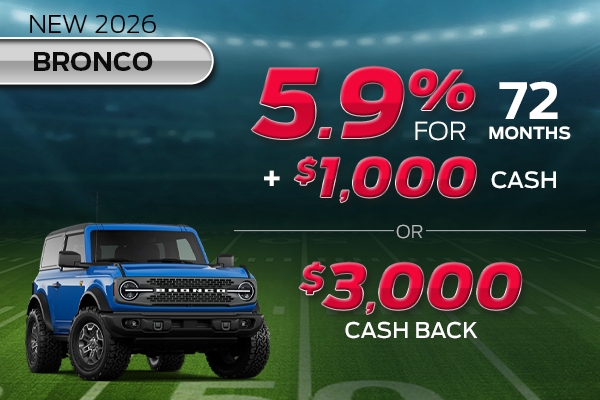 2026 Ford Bronco Offers
