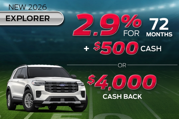 2026 Ford Explorer Offers