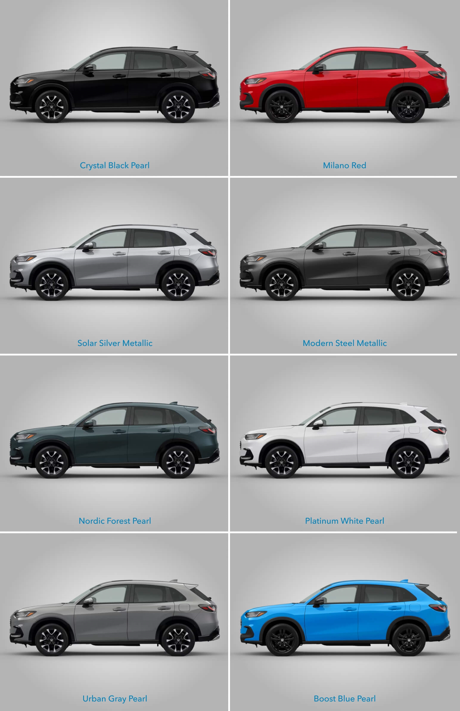Honda HR-V Exterior Colors