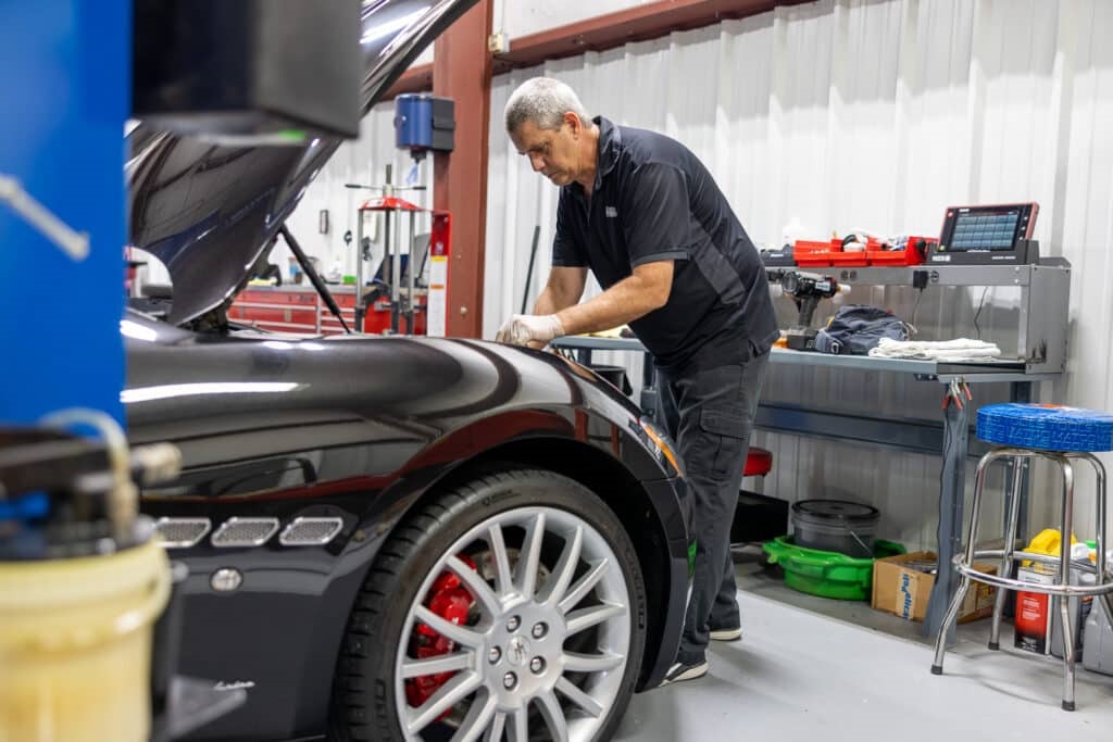 Maserati annual service performed by factory-trained technicians at Maserati Jacksonville