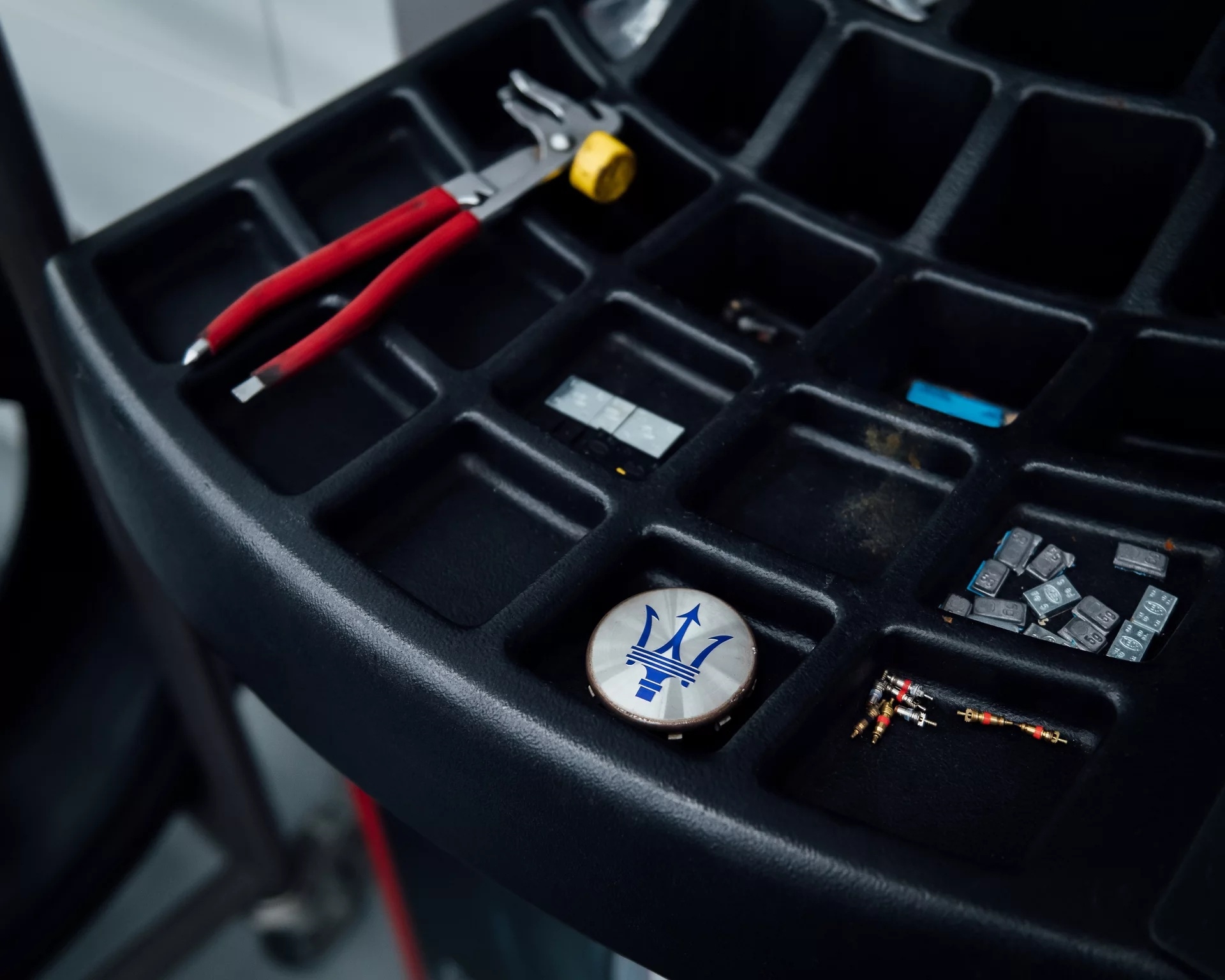 Maserati service tools used during same day service at Maserati of Central New Jersey in Edison