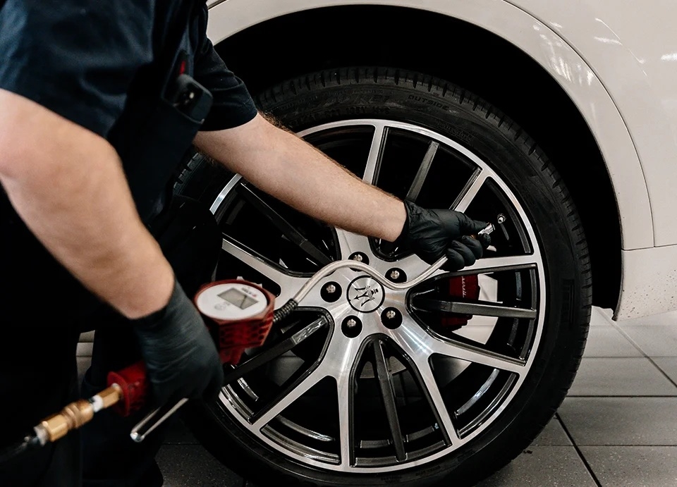 Complimentary tire and brake inspection at Maserati of Central New Jersey