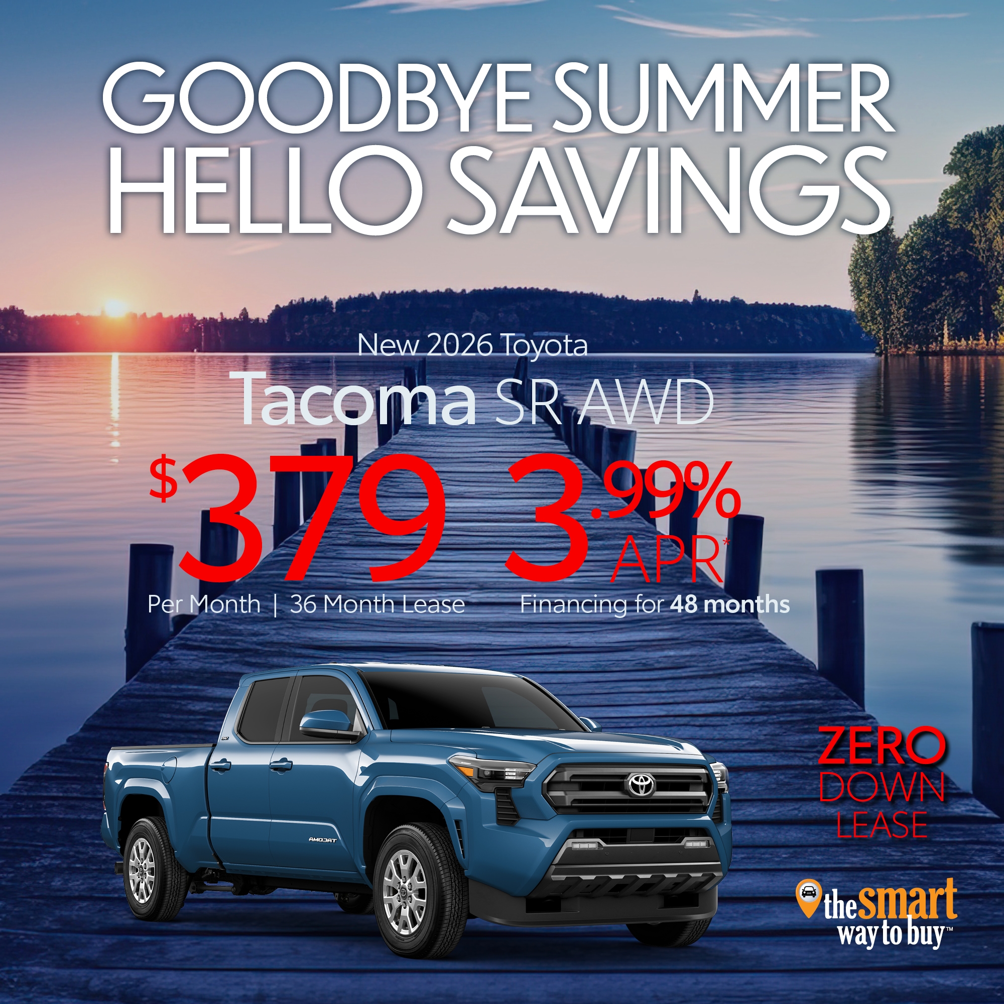2026 Tacoma SR5 AWD