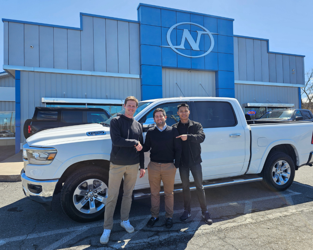 A vehicle delivery with the New Generation Cars team in Utica