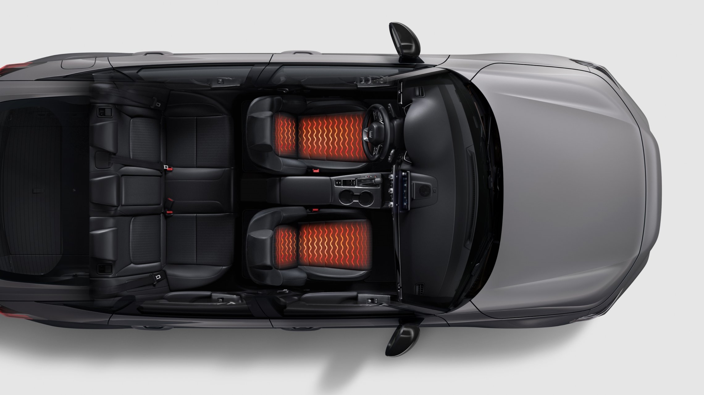 2026 Honda Civic Hatchback Hybrid cabin
