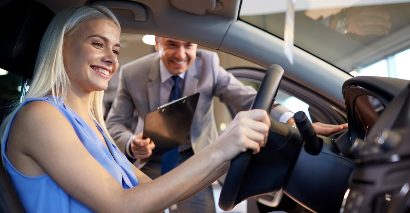 Customer in Vehicle
