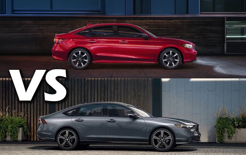 2026 Honda Civic vs. 2026 Honda Accord