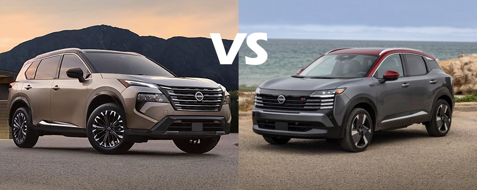 2026 Nissan Rogue vs 2026 Nissan Kicks