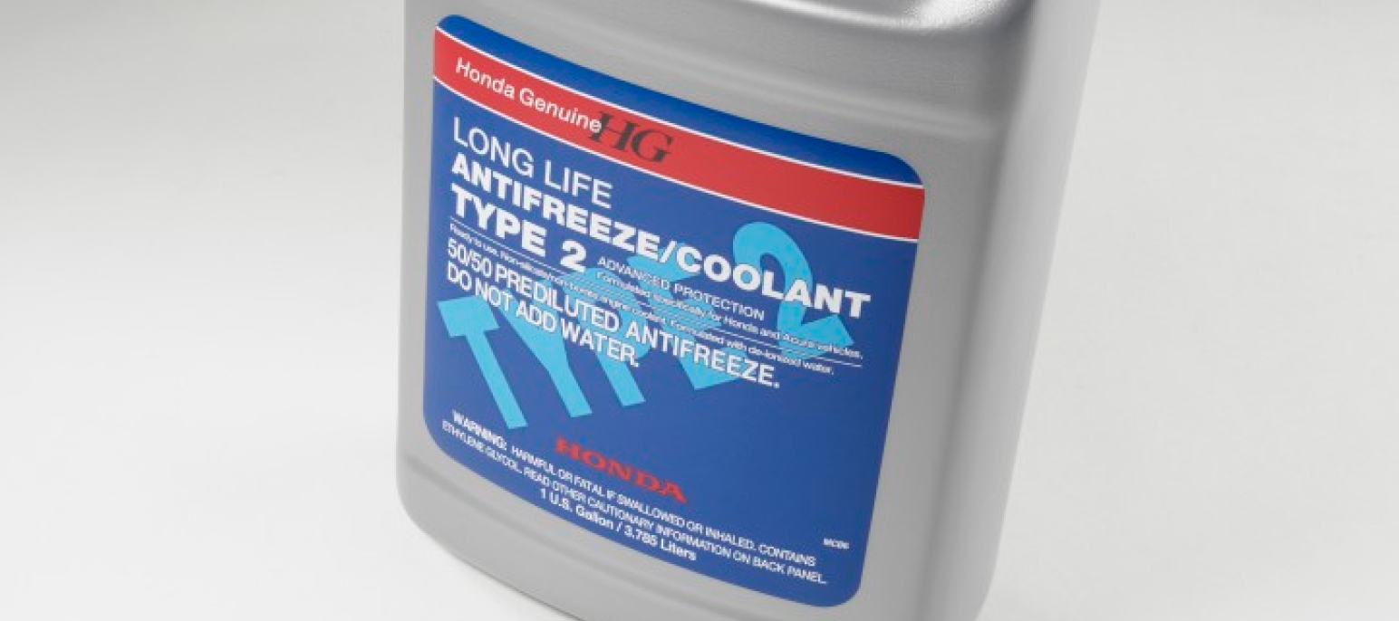 What Type of Coolant Does Honda Vehicles Use?