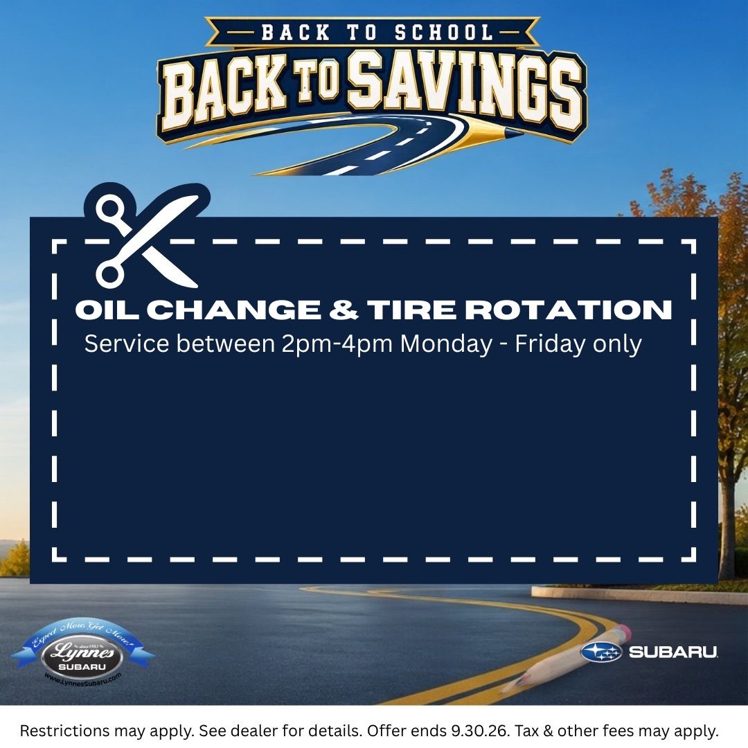 Oil Change & Tire Rotation