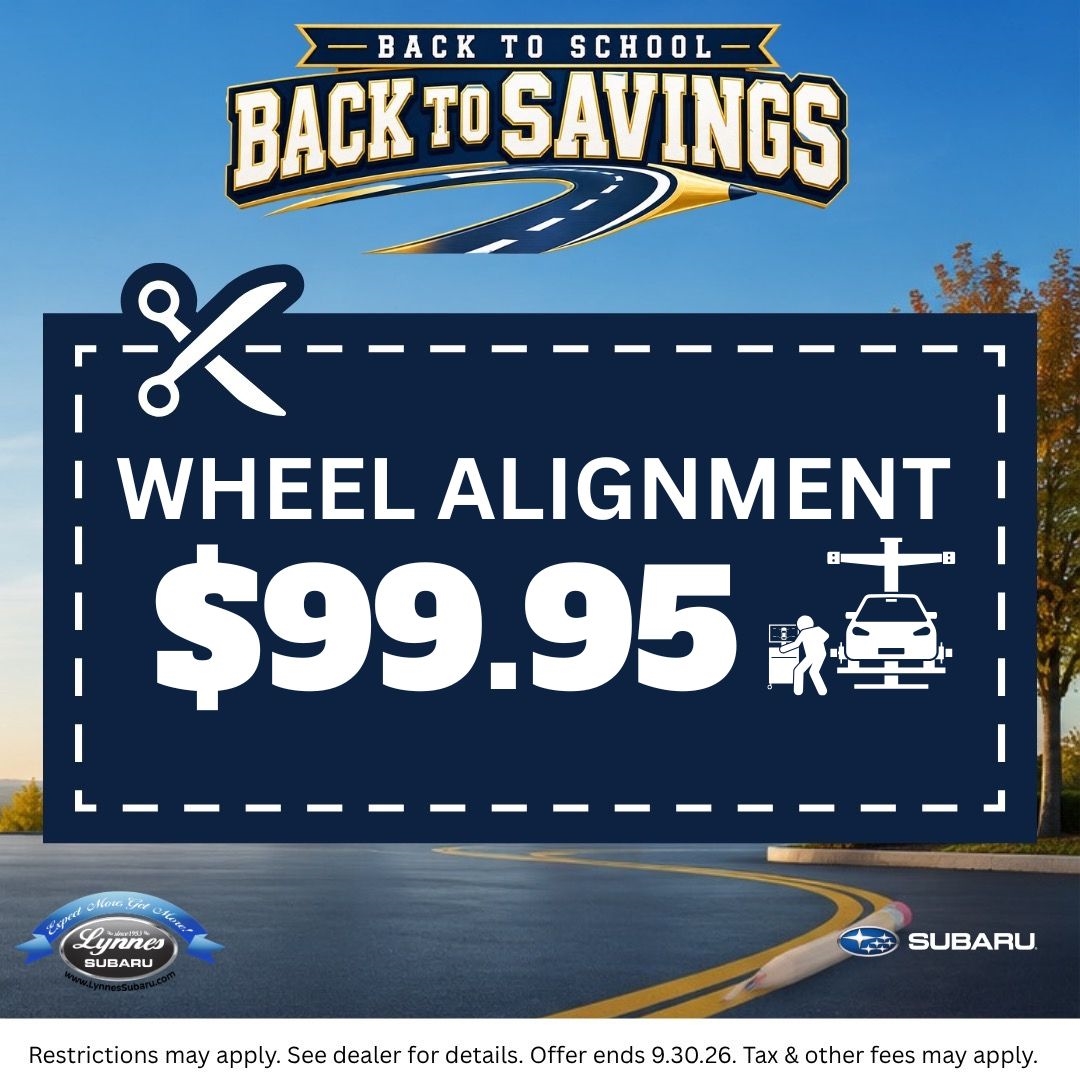 Wheel Alignment Special