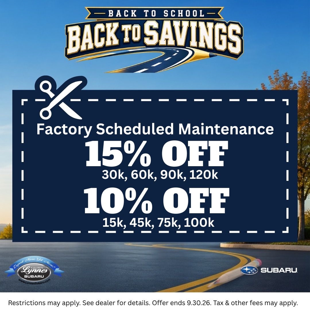 Recommended Maintenance