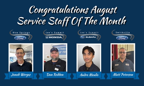 August Advisor of the Month