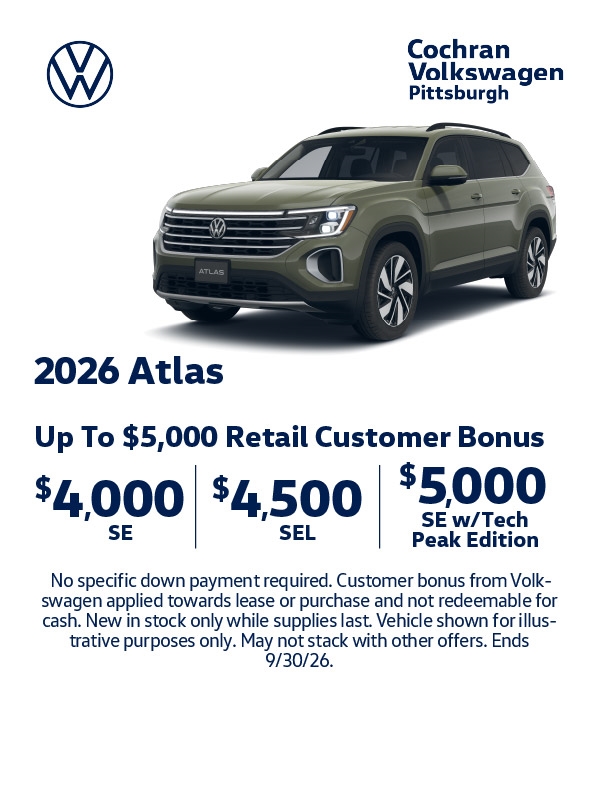 Volkswagen Atlas Specials
