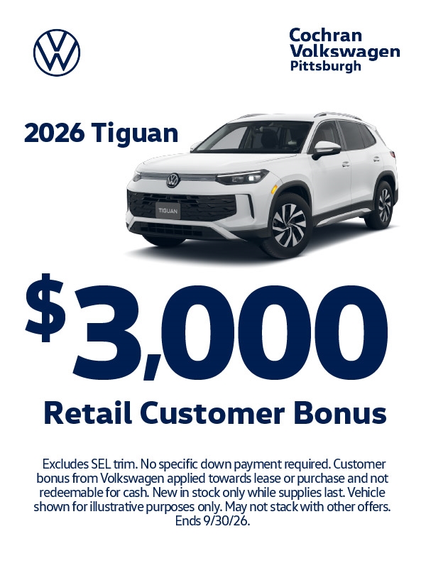 Volkswagen Tiguan Specials
