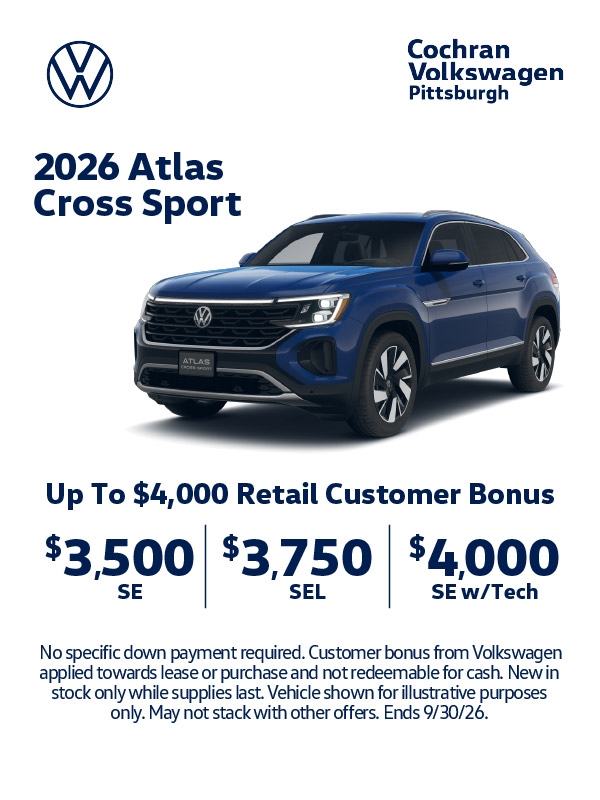 Volkswagen Atlas Cross Sport Specials