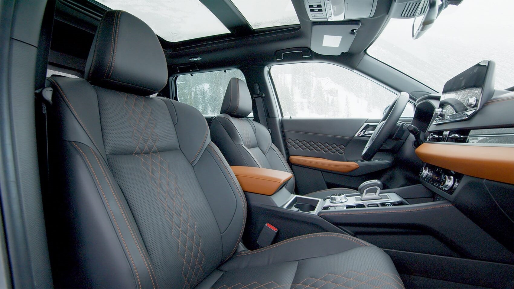 Interior of a Mitsubishi