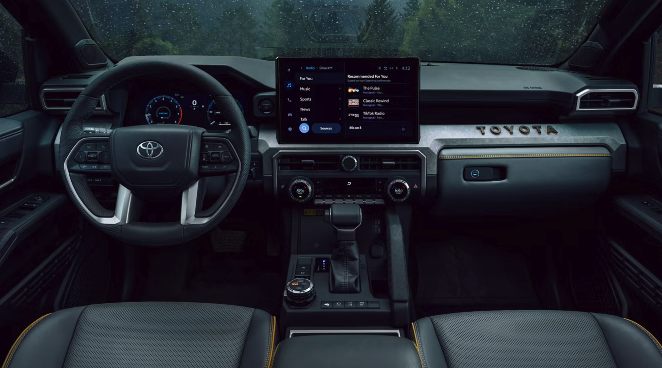 2026 toyota 4runner dashboard