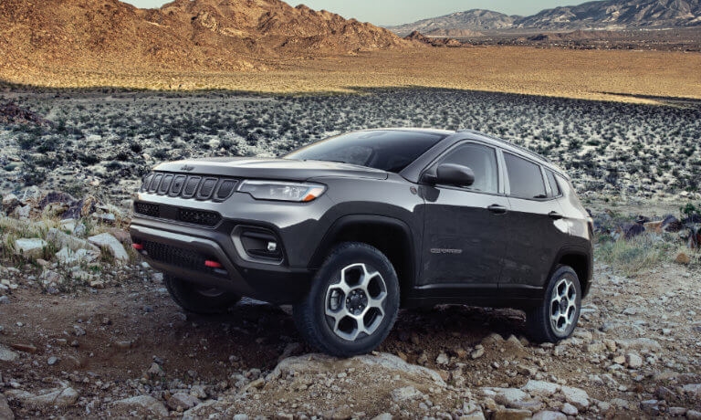 2026 Jeep Compass offroading in a desert