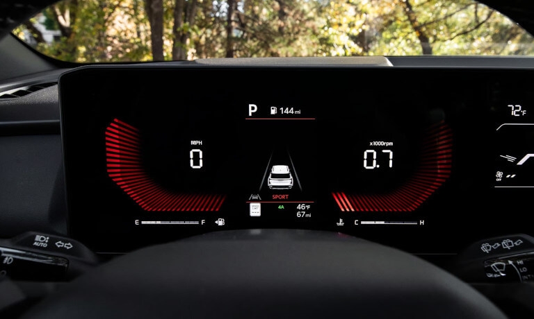 2027 Kia Seltos driver display