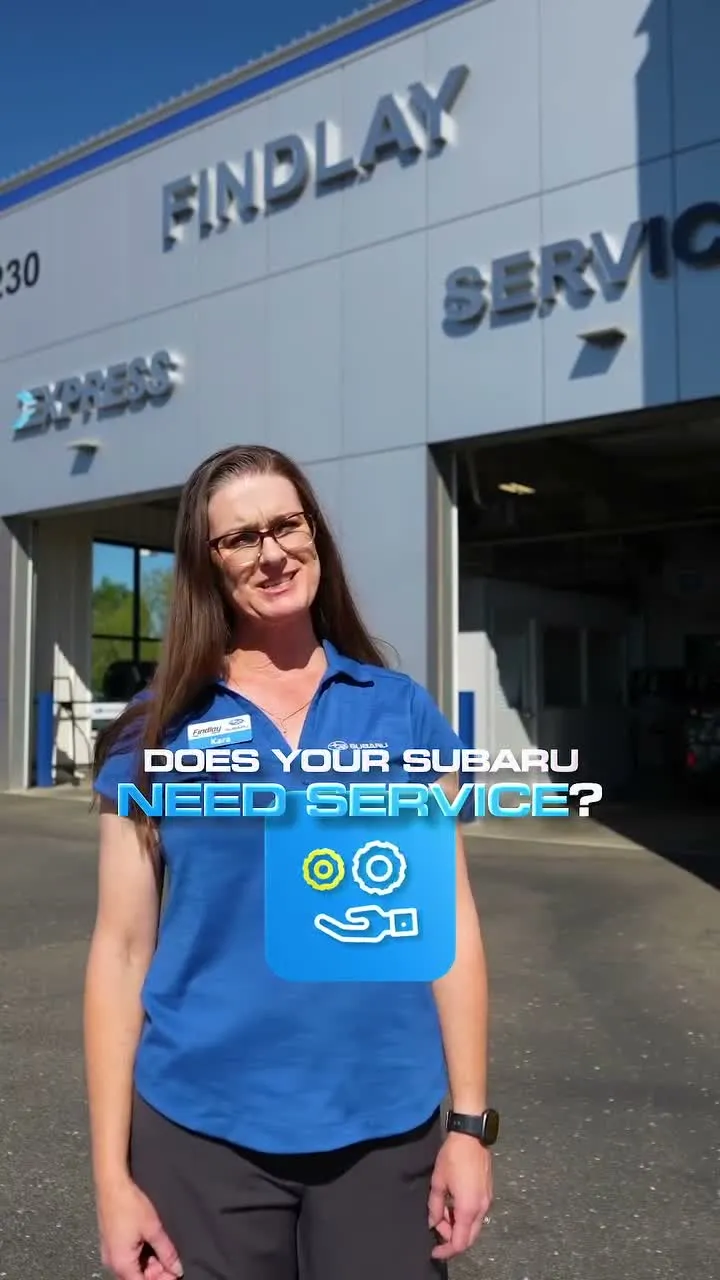 The Findlay Subaru Prescott service team on the service drive at 3230 Willow Creek Road