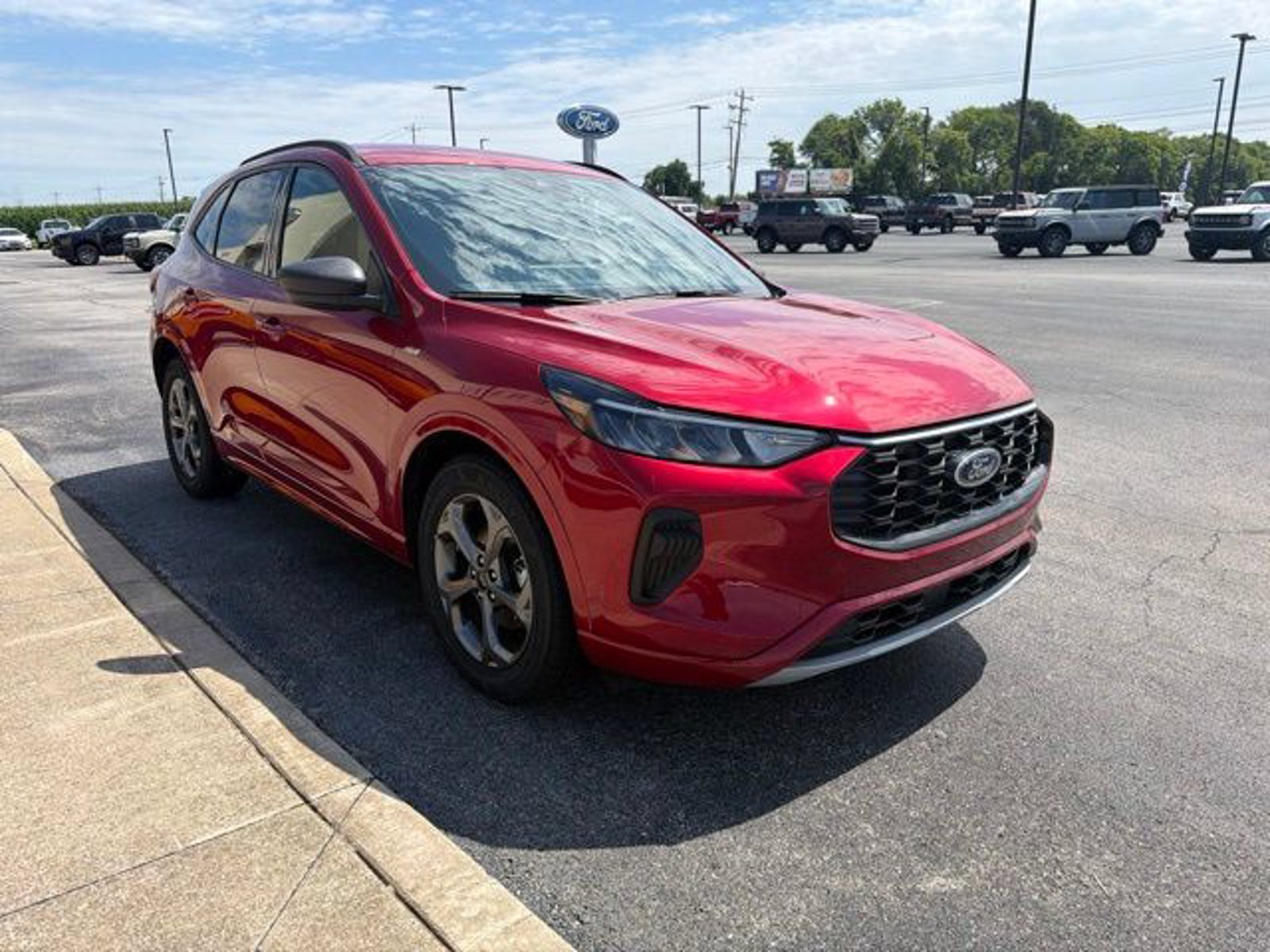 A used 2024 Ford Escape ST-Line on the lot at Pennyrile Ford in Hopkinsville, KY
