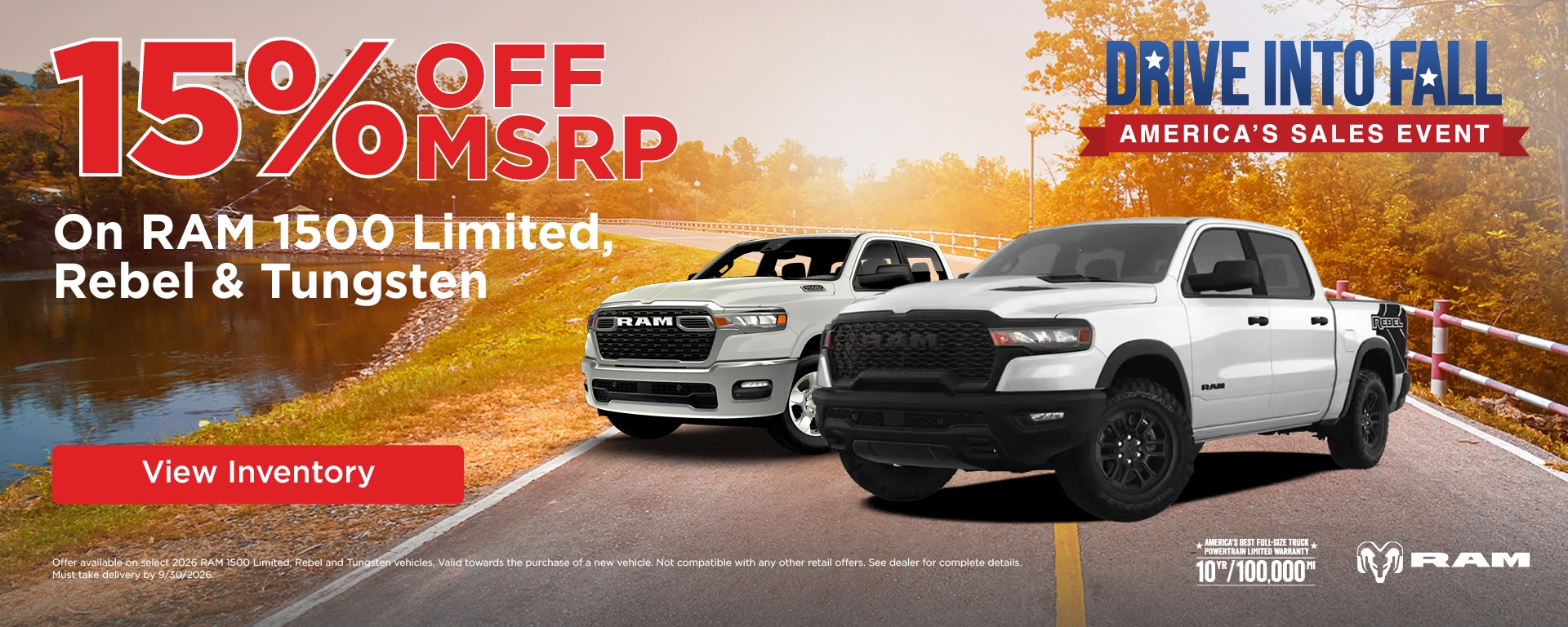 RAM 1500 Limited & Rebel